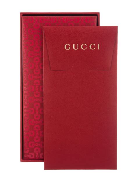 gucci red envelope.